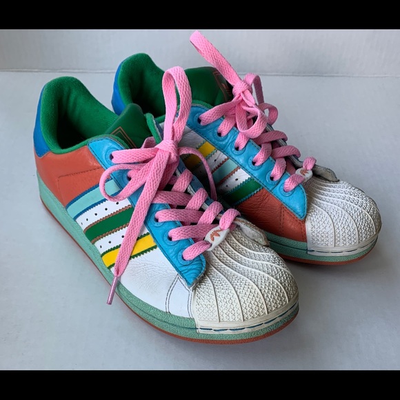 adidas superstar multicolor